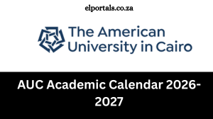AUC Academic Calendar 2026-2027